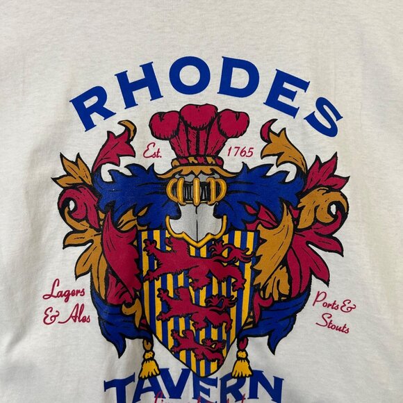 Vintage Rhodes Tavern England Short Sleeve Graphic T-Shirt Size L EUC - Picture 3 of 12